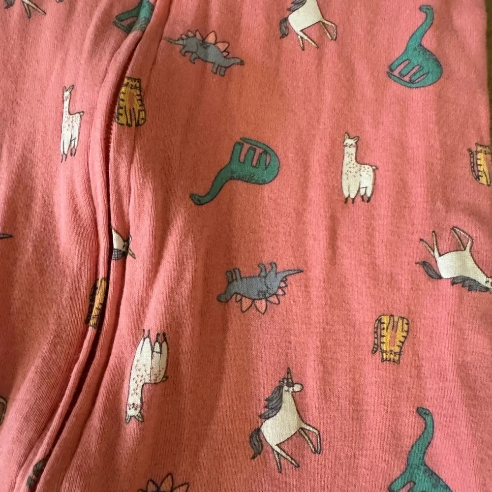 Carter's - 3 Pack Pink and Cream Kids Footies Pajamas, Size 12M